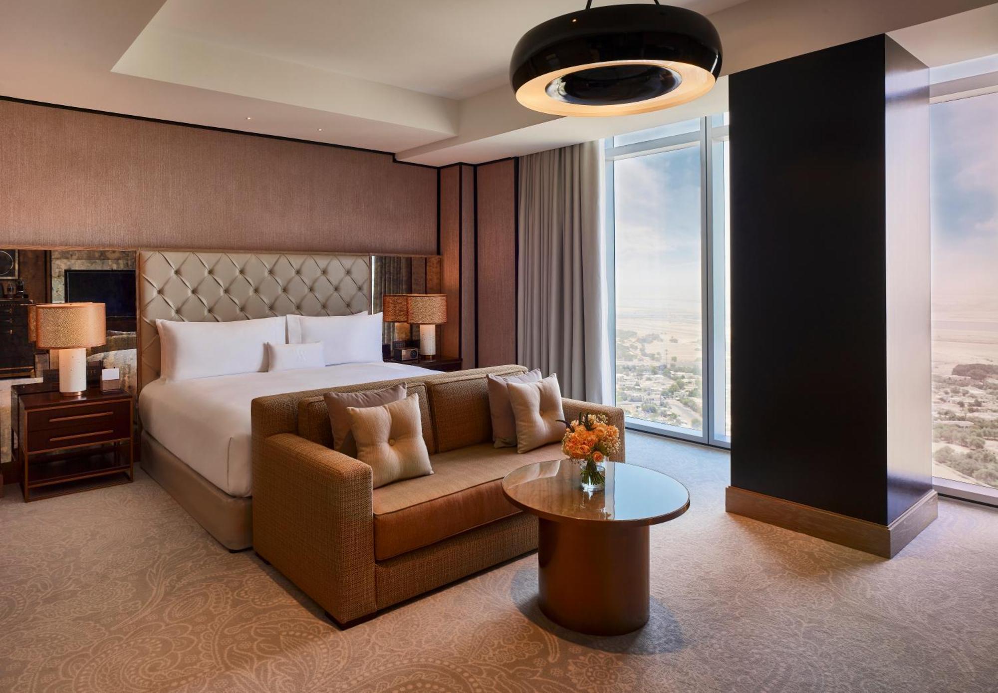 วัลดอร์ฟ แอสทอเรีย ดูไบ อินเตอร์เนชั่นแนล ไฟแนนเชียล เซ็นเตอร์ Hotel ภายนอก รูปภาพ A bedroom at the Address Downtown Dubai