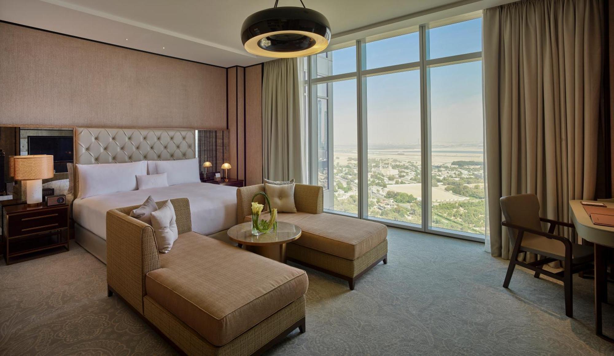 วัลดอร์ฟ แอสทอเรีย ดูไบ อินเตอร์เนชั่นแนล ไฟแนนเชียล เซ็นเตอร์ Hotel ภายนอก รูปภาพ A bedroom at the hotel