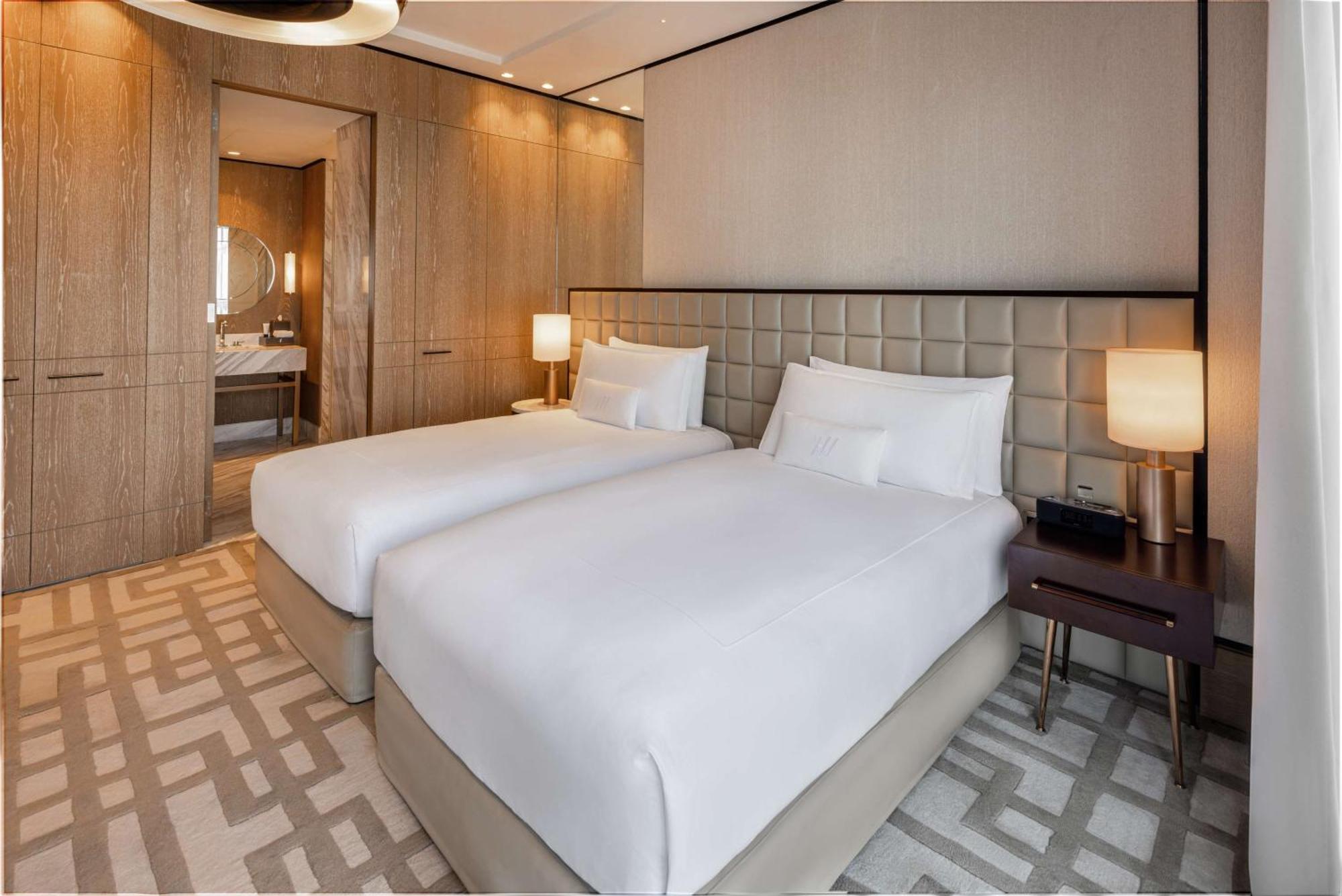 วัลดอร์ฟ แอสทอเรีย ดูไบ อินเตอร์เนชั่นแนล ไฟแนนเชียล เซ็นเตอร์ Hotel ภายนอก รูปภาพ