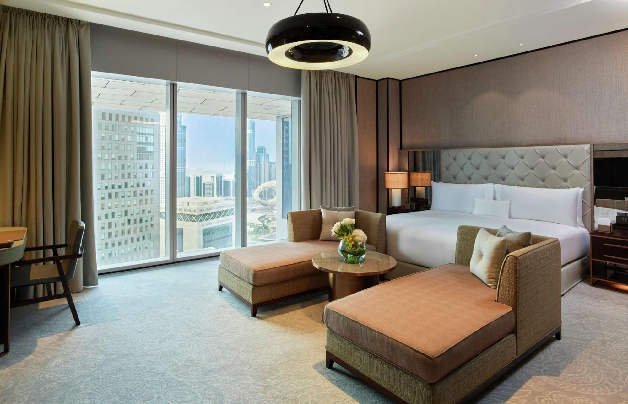 วัลดอร์ฟ แอสทอเรีย ดูไบ อินเตอร์เนชั่นแนล ไฟแนนเชียล เซ็นเตอร์ Hotel ภายนอก รูปภาพ