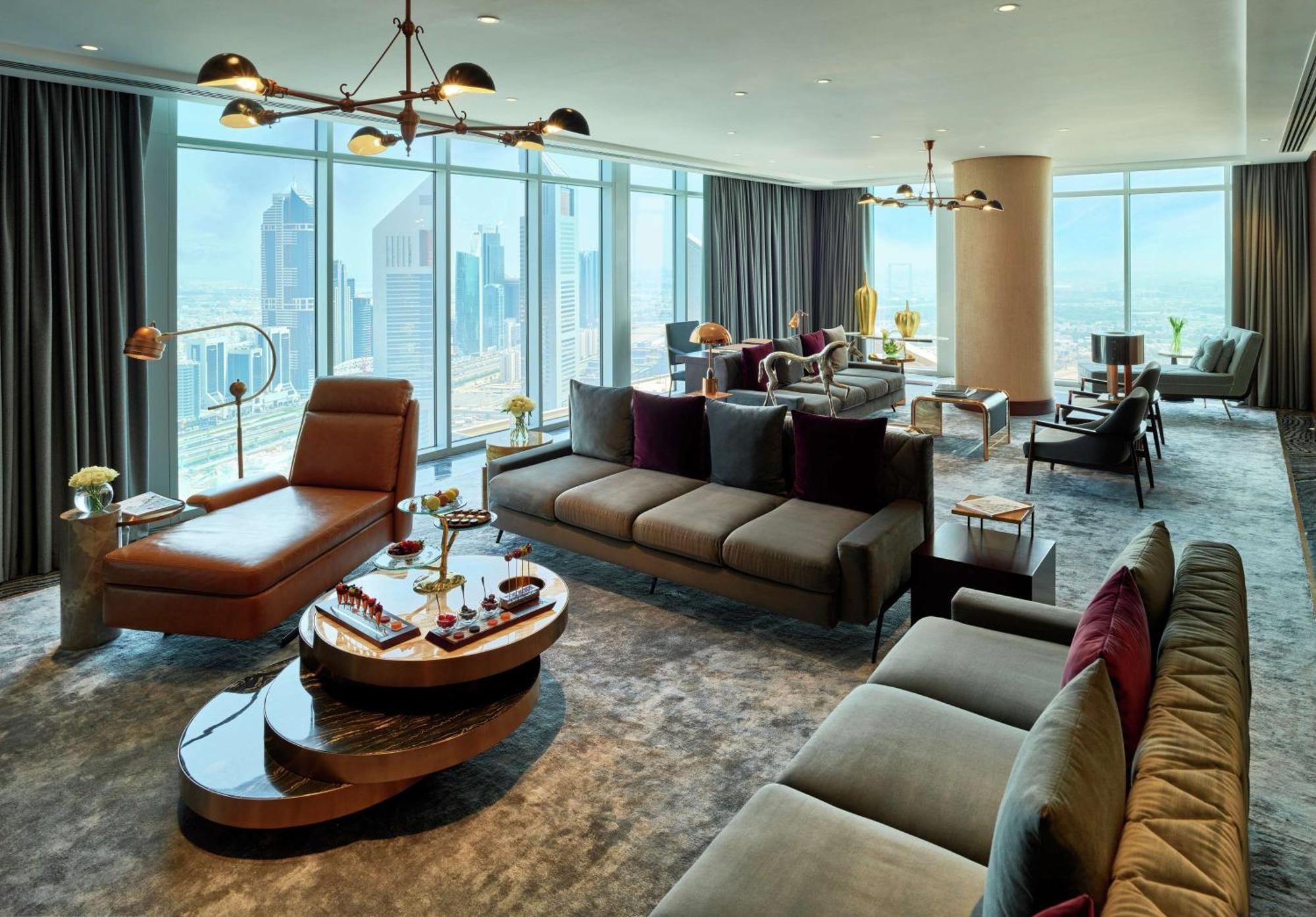 วัลดอร์ฟ แอสทอเรีย ดูไบ อินเตอร์เนชั่นแนล ไฟแนนเชียล เซ็นเตอร์ Hotel ภายนอก รูปภาพ