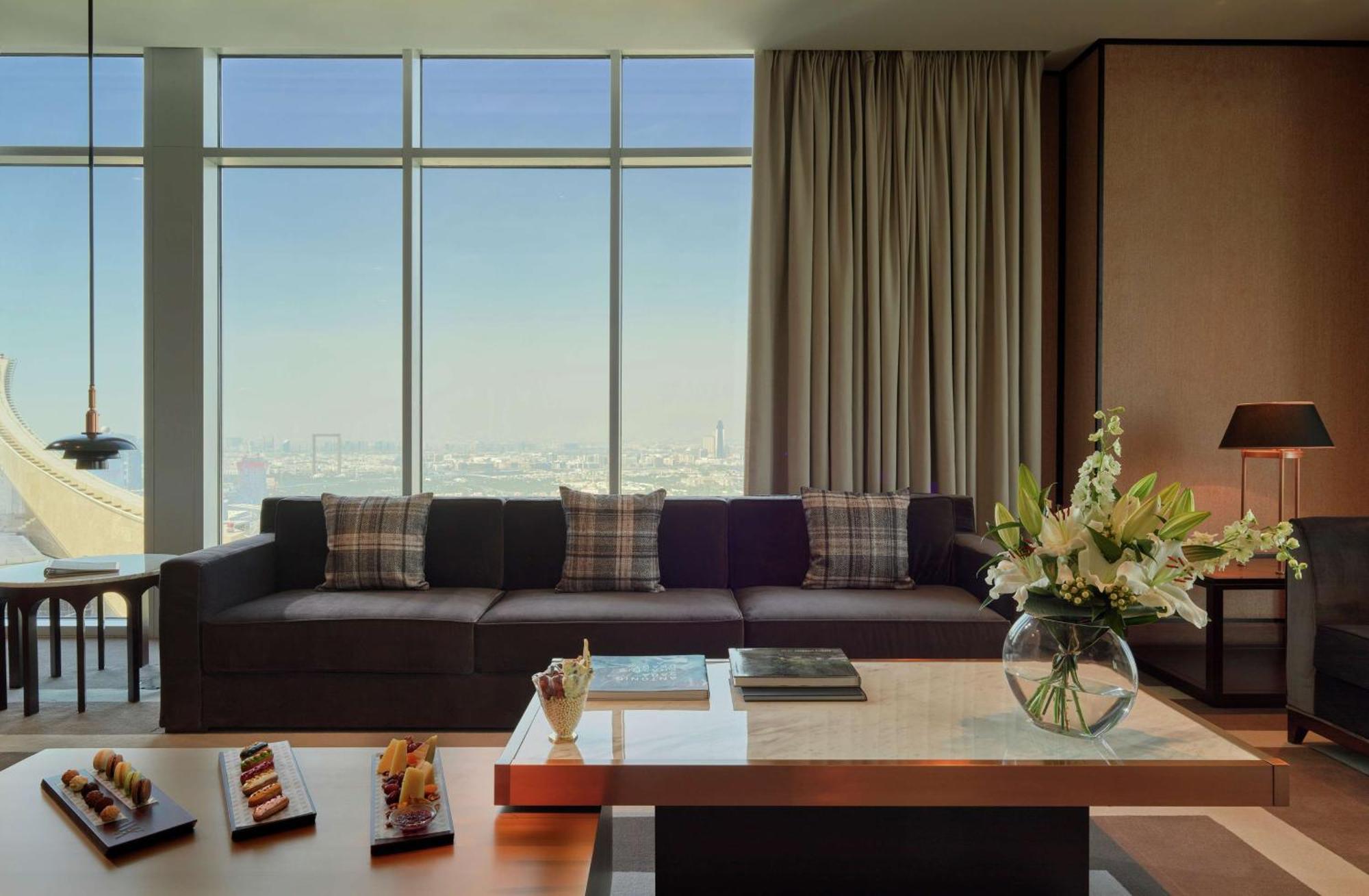 วัลดอร์ฟ แอสทอเรีย ดูไบ อินเตอร์เนชั่นแนล ไฟแนนเชียล เซ็นเตอร์ Hotel ภายนอก รูปภาพ