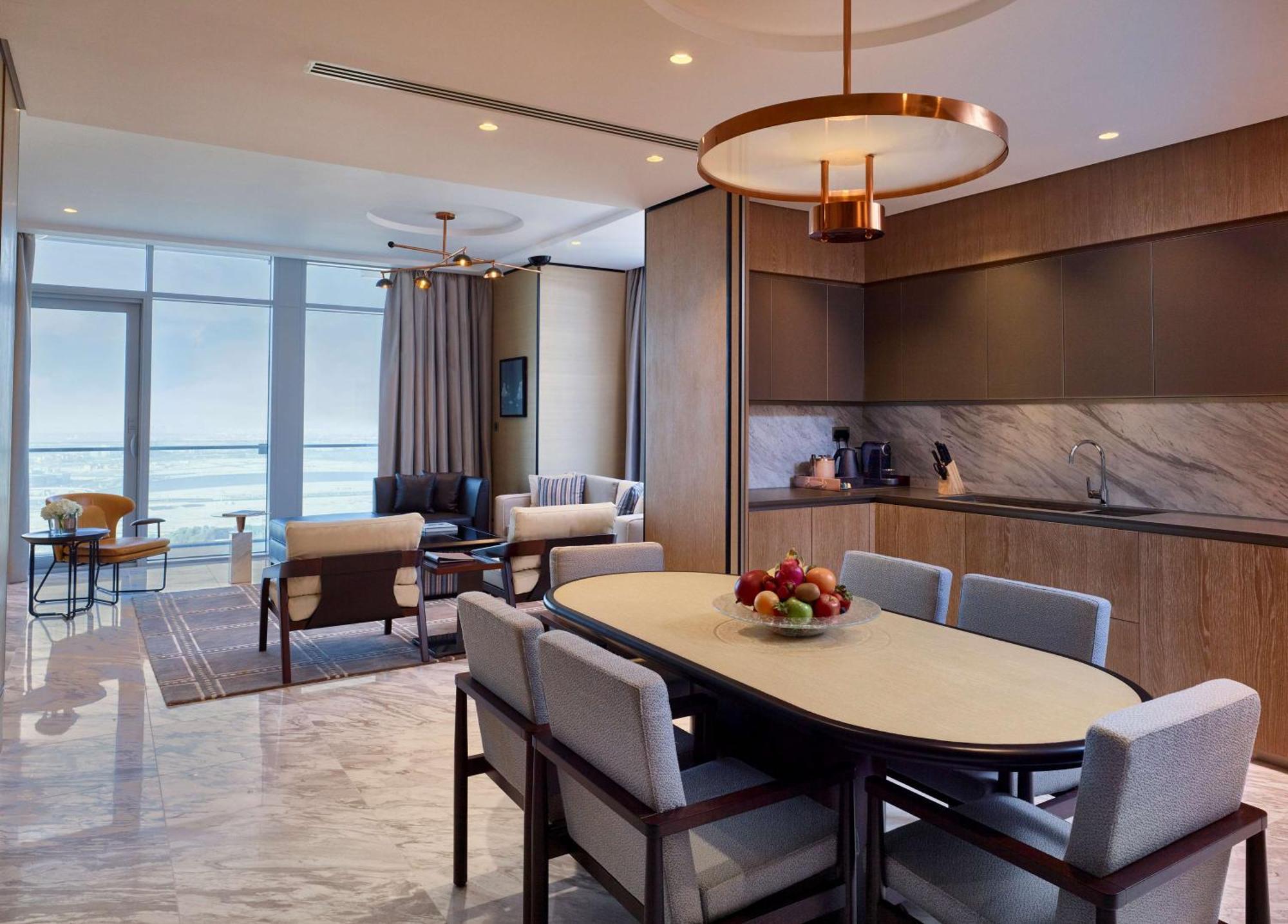 วัลดอร์ฟ แอสทอเรีย ดูไบ อินเตอร์เนชั่นแนล ไฟแนนเชียล เซ็นเตอร์ Hotel ภายนอก รูปภาพ
