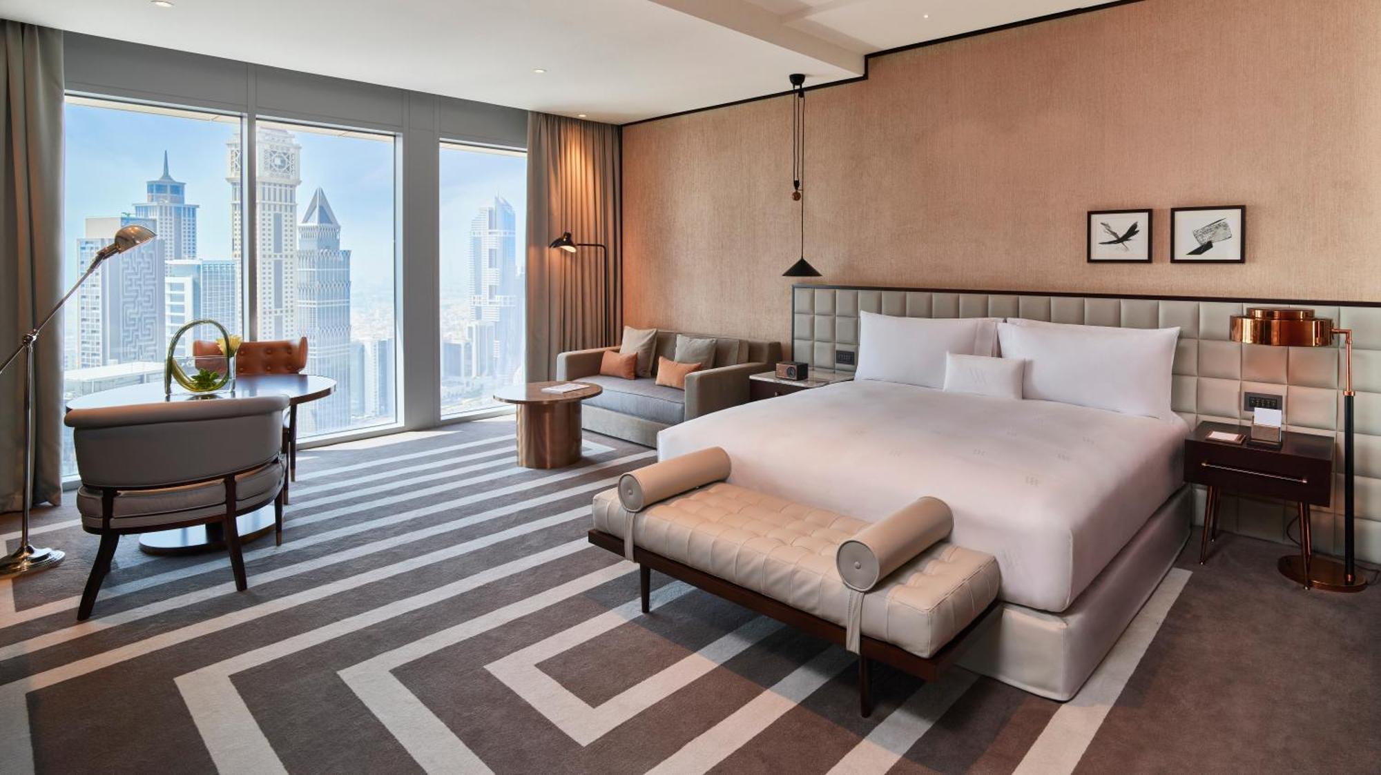 วัลดอร์ฟ แอสทอเรีย ดูไบ อินเตอร์เนชั่นแนล ไฟแนนเชียล เซ็นเตอร์ Hotel ภายนอก รูปภาพ